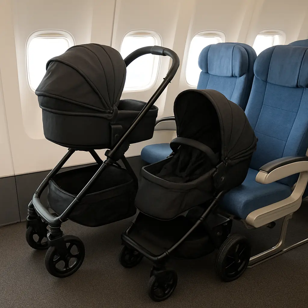3 in 1 kinderwagen meenemen in het vliegtuig: complete gids 2026