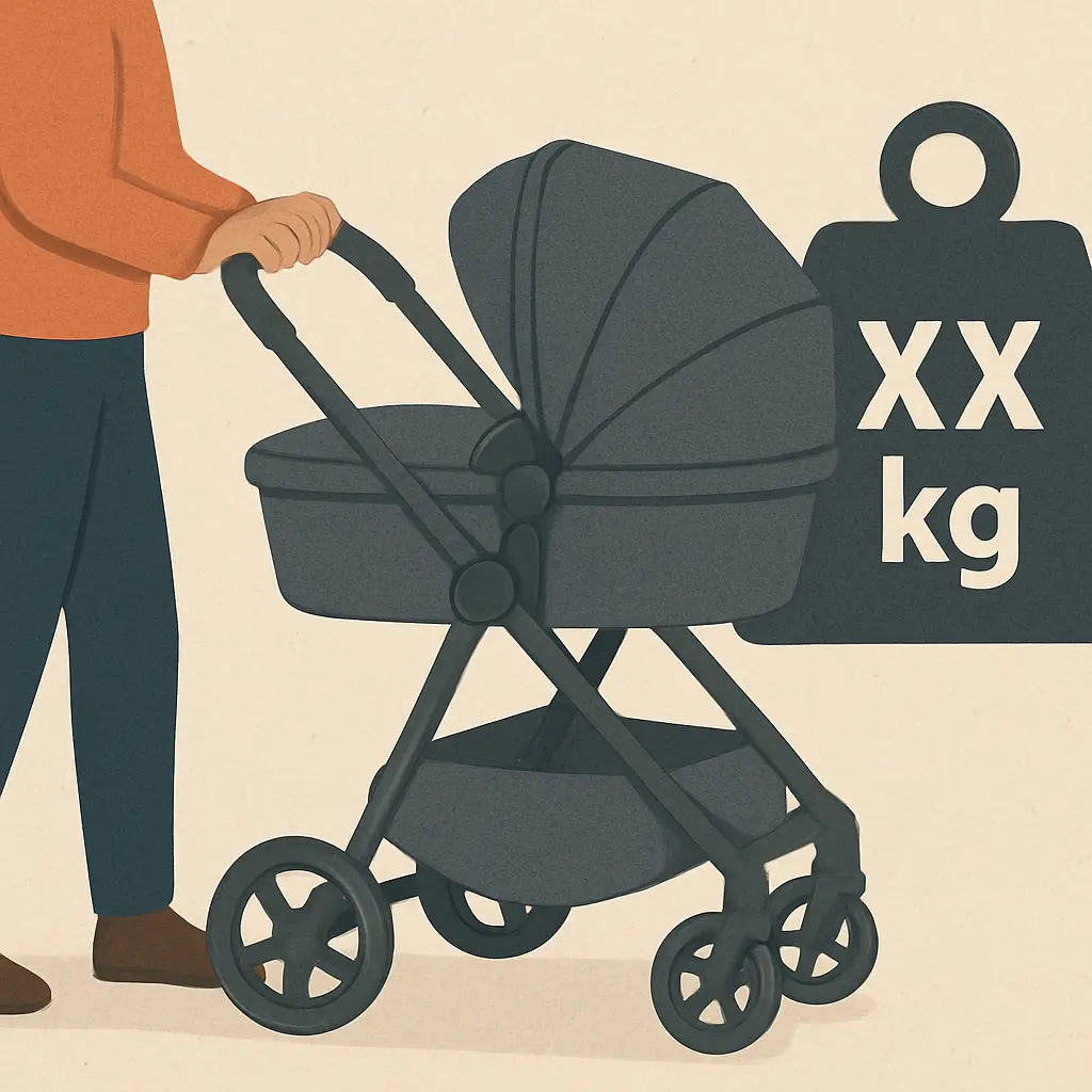 Hoe zwaar mag een 3 in 1 kinderwagen zijn? (en waarom dat uitmaakt)